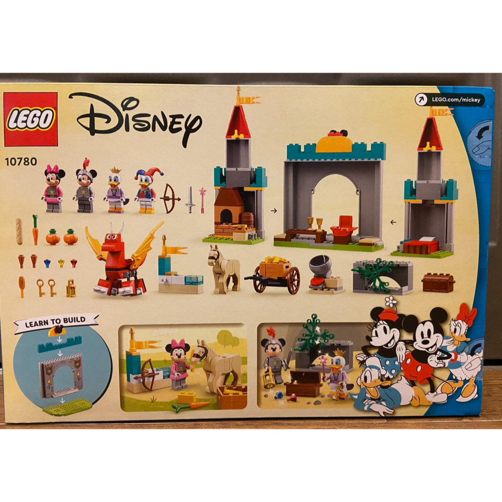【積木2010】樂高 LEGO 10780 米奇 米妮 唐老鴨 黛絲 城堡防禦 / 城堡 迪士尼-細節圖2