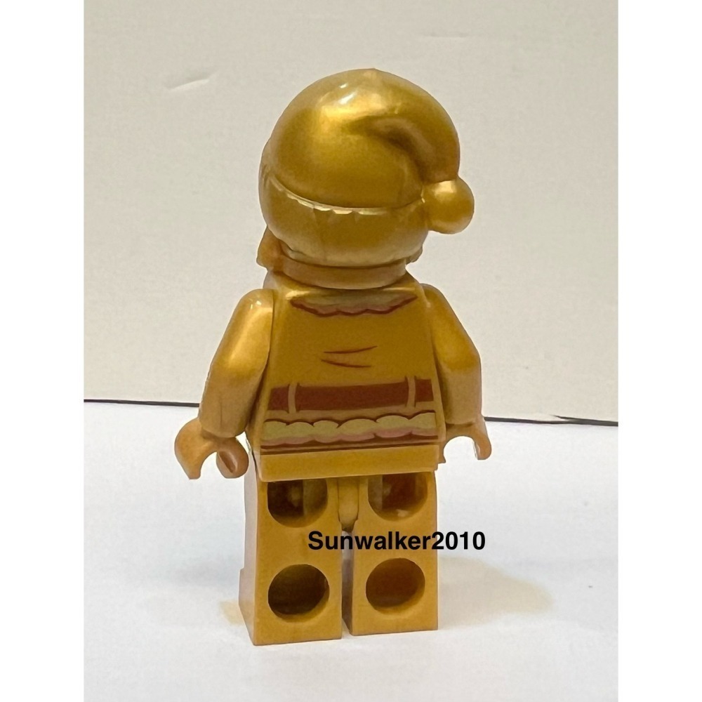 【積木2010】樂高 LEGO 聖誕老人 珍珠金色 / 聖誕節 BAM 2025-細節圖2