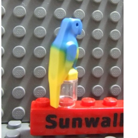 【積木2010】樂高 LEGO 藍 / 黃 色 鸚鵡 小鳥 動物 / 27063 / 27063pb01-細節圖2
