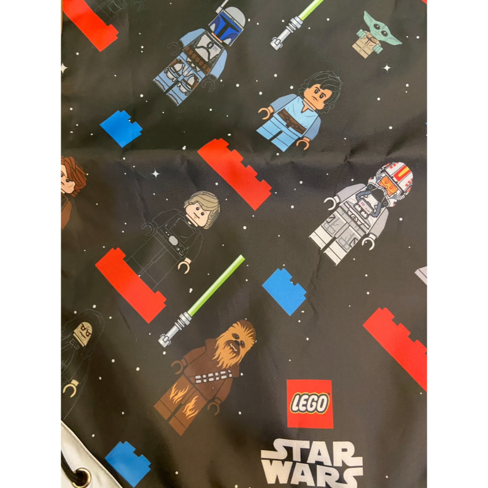 【積木2010】樂高 LEGO 星際大戰 兒童 束口袋 / 束背包 雙肩拉繩背包 背包 / 111155-細節圖4