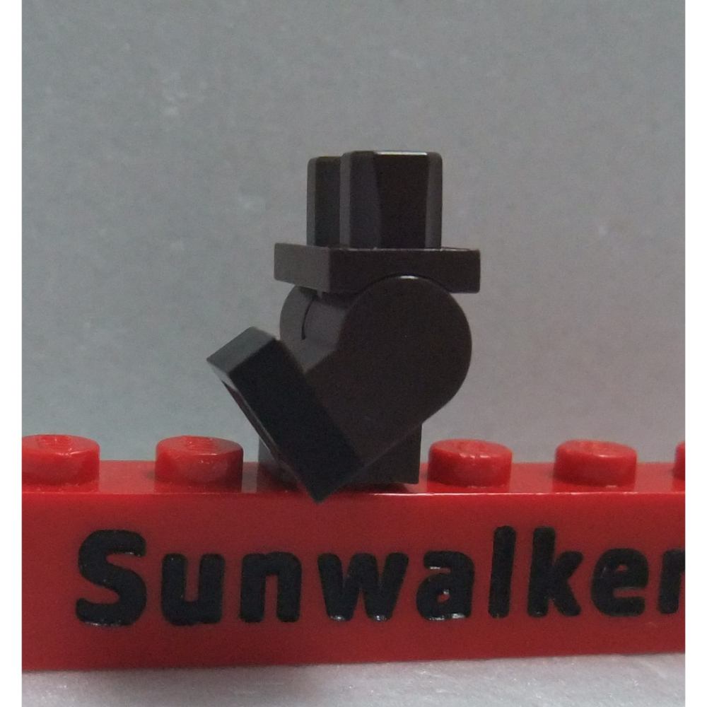 【積木2010】樂高LEGO 深咖啡色 / 黑色 雙色 小孩雙腳 可彎曲 / 矮人腳 小孩腳  雙腳 下半身-細節圖2