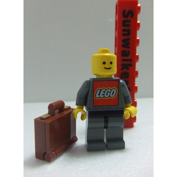 【積木2010】樂高 LEGO 紅棕色 公事包 皮箱 手提箱 / 71022 怪獸與牠們的產地 (U-03)-細節圖4