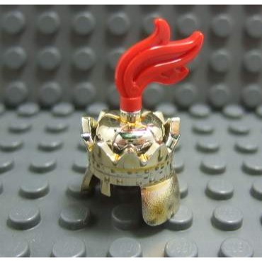 【積木2010】樂高 LEGO 紅色 羽毛 火焰 / 64647 / 城堡 騎士 海盜 配件 (C-02)-細節圖2