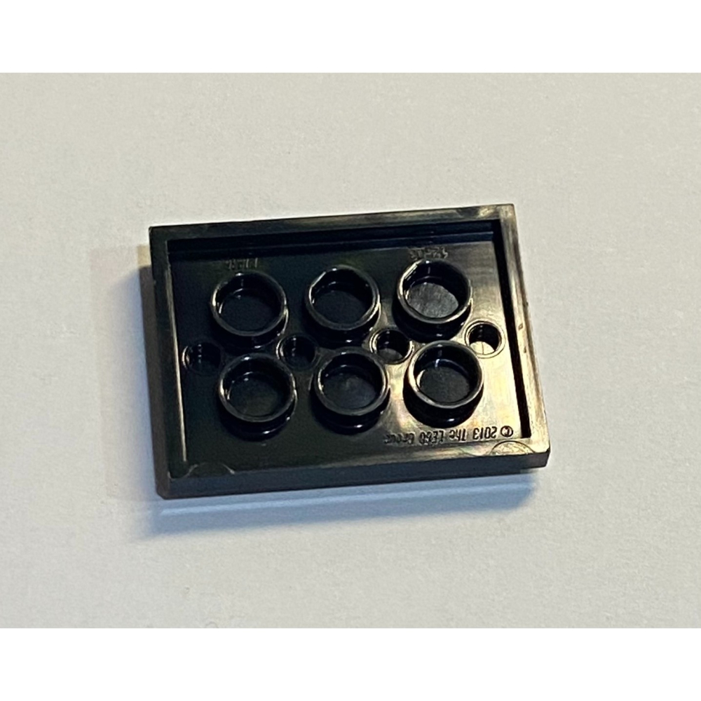 【積木2010】樂高 LEGO 3X4 人偶底板 底座 底板 立板 / 黑色 Black-細節圖2