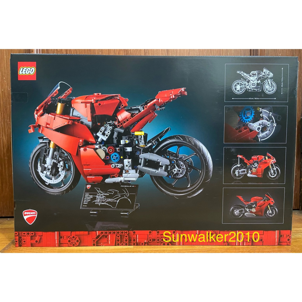 特價出清【積木2010】樂高 LEGO 42202 杜卡迪 Panigale V4 S 摩拖車 / 科技-細節圖2