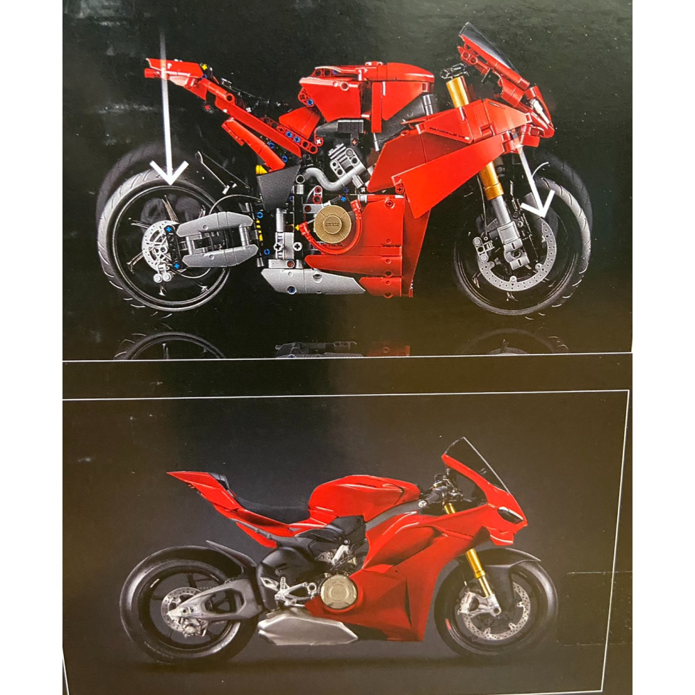 特價出清【積木2010】樂高 LEGO 42202 杜卡迪 Panigale V4 S 摩拖車 / 科技-細節圖4