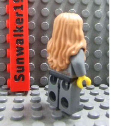 【積木2010】樂高 LEGO 牛奶糖色 披肩 長髮 / 美人魚 女生 人偶 頭髮 95225 (H-10)-細節圖3