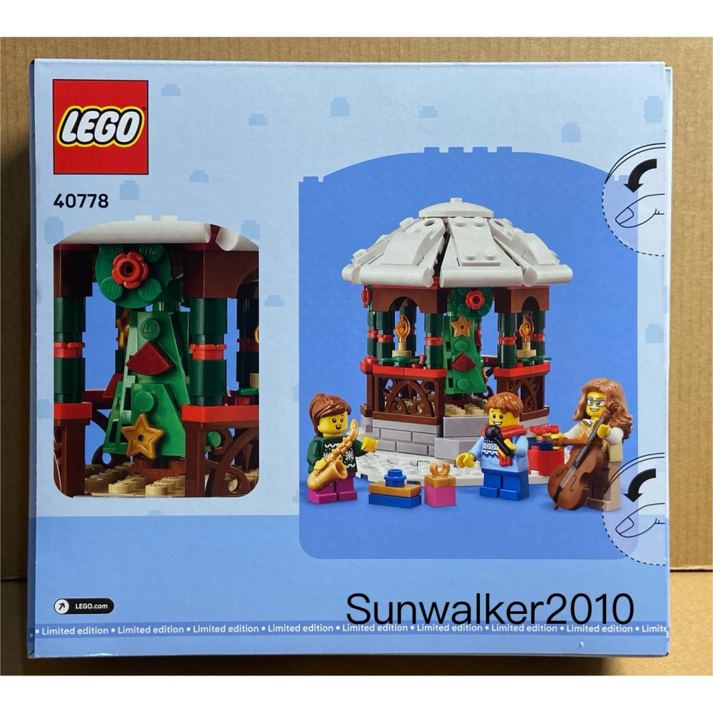 【積木2010】樂高 LEGO 40778 冬季涼亭 聖誕 / 聖誕節 聖誕禮物 冬季限定-細節圖2