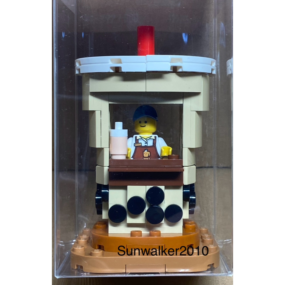 【積木2010】樂高 LEGO 珍珠奶茶攤 積木 / 樂高大師 黃彥智-細節圖2