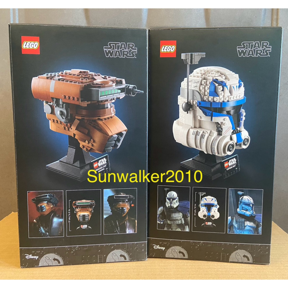 合售出清【積木2010】樂高 LEGO 75349 +75351 / 雷克斯隊長 莉亞公主(鮑許) 頭盔 / 星際大戰-細節圖3