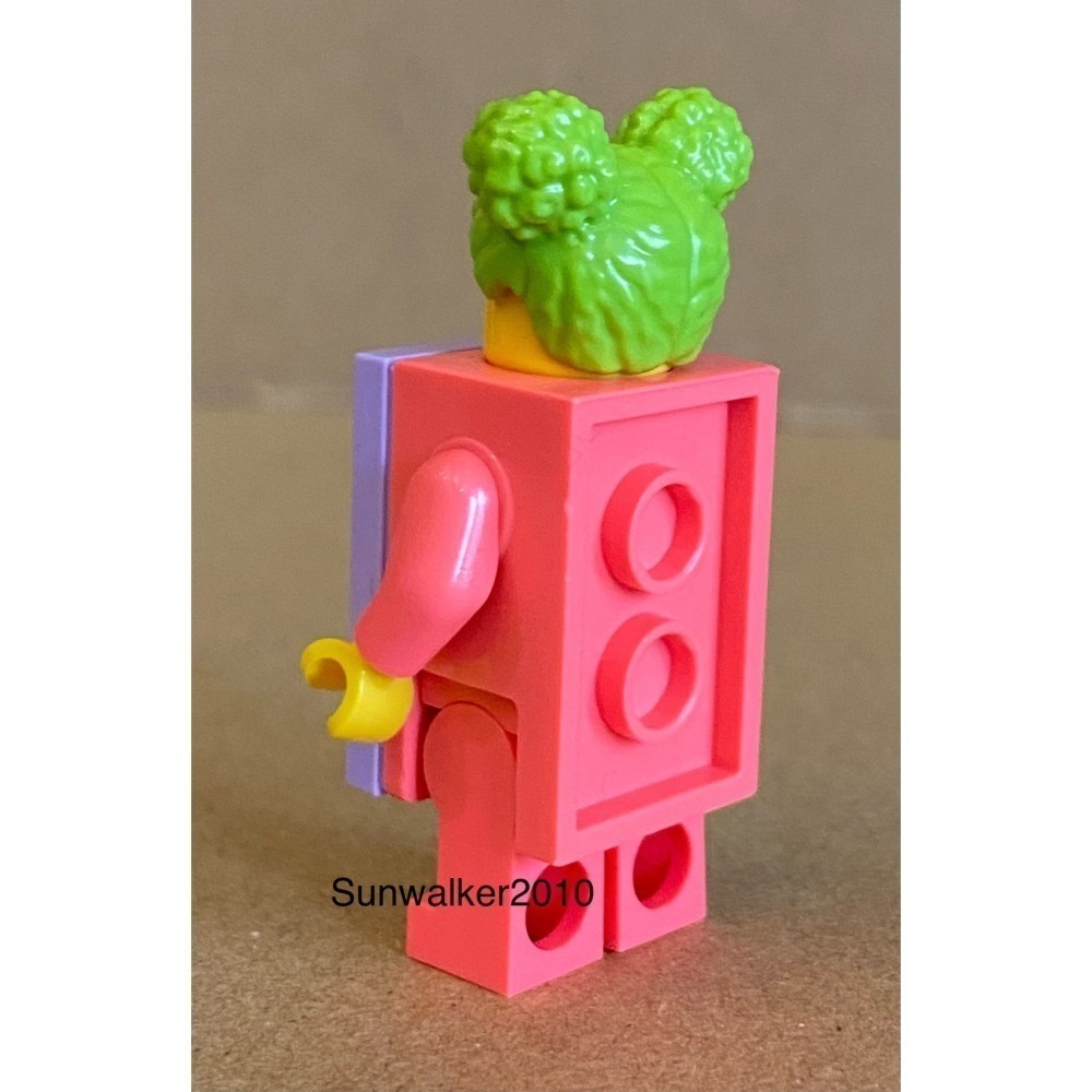 【積木2010】樂高 LEGO 珊瑚色 磚塊人 / 積木人 積木人偶 / BAM 2026-細節圖3