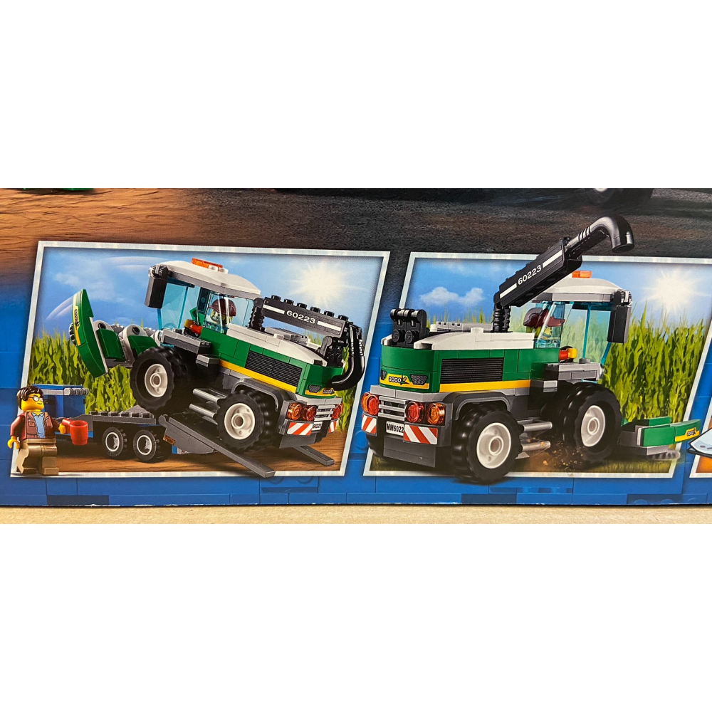 【積木2010 】樂高 LEGO 60223 收割機運輸車 / 收割機 農耕機 CITY 城市-細節圖5