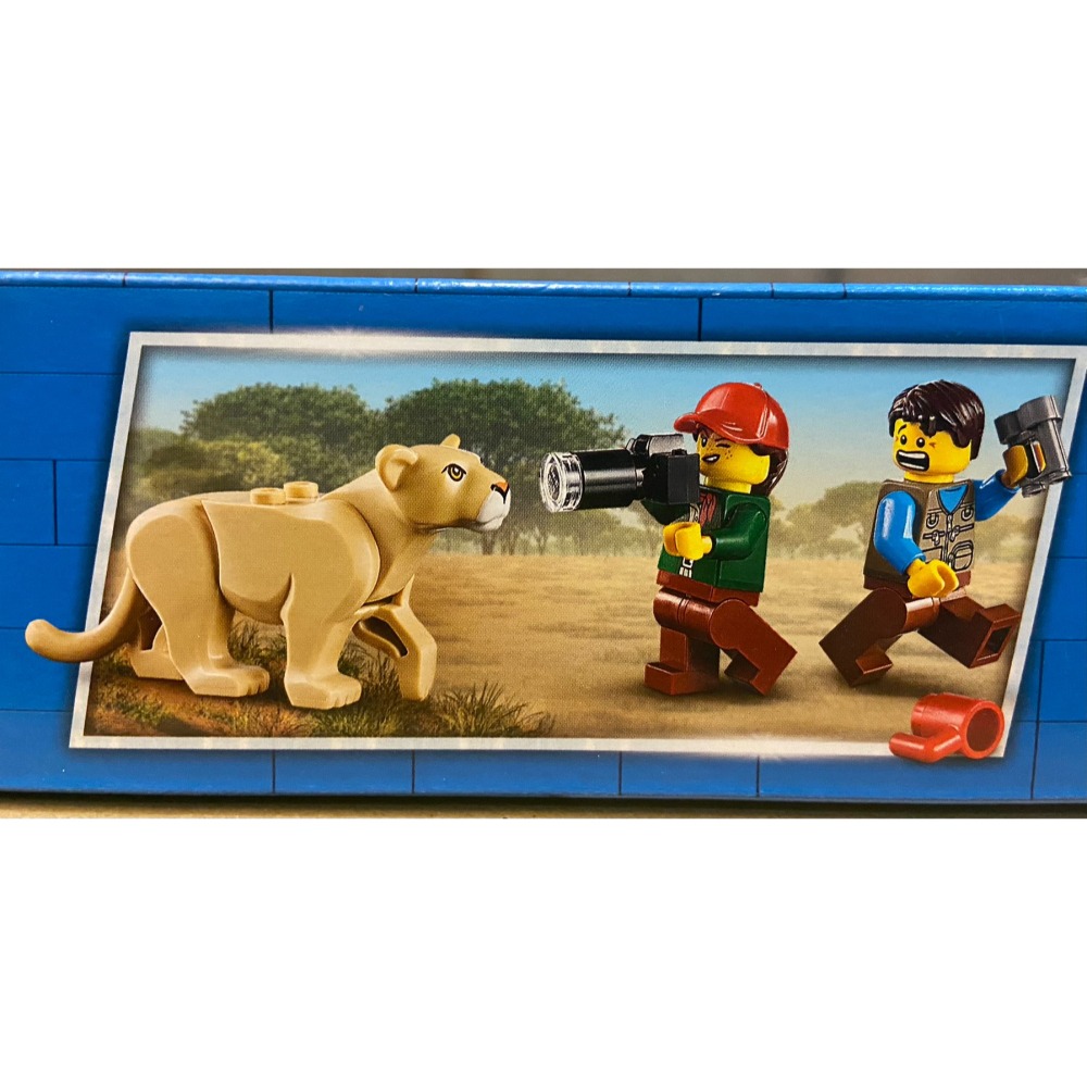 外盒小擦損【積木2010】樂高 LEGO 60267 野生動物園 越野車 / CITY 城市 /BR-5F-細節圖3