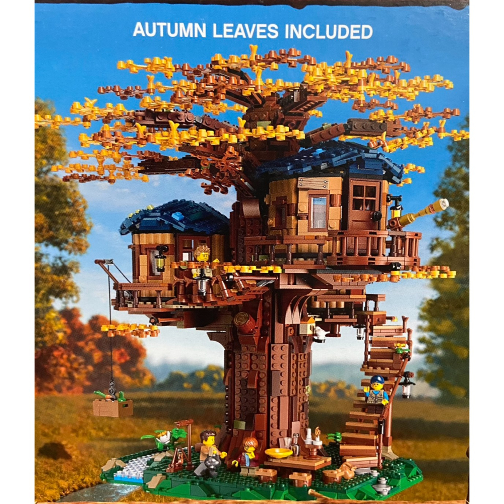 外盒有壓痕【積木2010】樂高 LEGO 21318 樹屋 / IDEAS / BR-2F-細節圖5