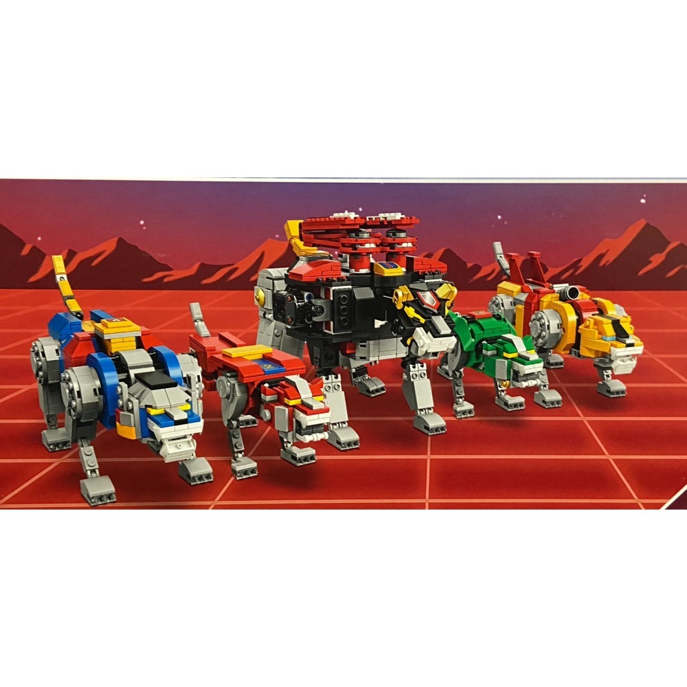 【積木2010】樂高 LEGO 21311 IDEAS 聖戰士 百獸王 五獅合體 Voltron (BR)-細節圖3