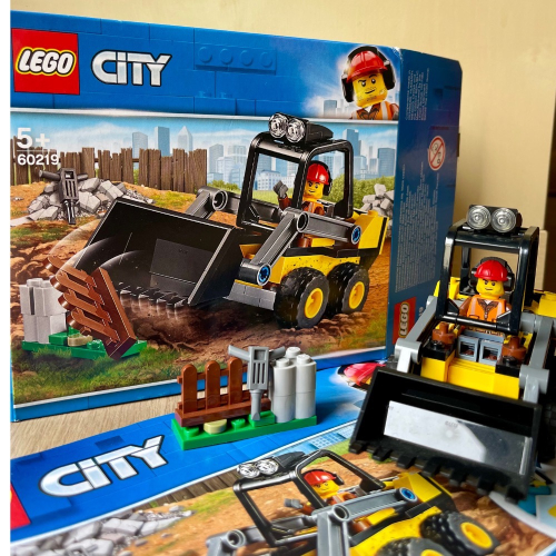 LEGO 樂高 60219 CITY系列 推土機 二手狀況佳(絕版品）