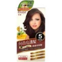 灰白髮專用 柔蝶 何首烏髮染髮霜5深栗黑／6自然黑褐／7亮麗黑 ／8櫻桃酒紅 ／9咖啡金銅 ／10蜜褐色-規格圖1