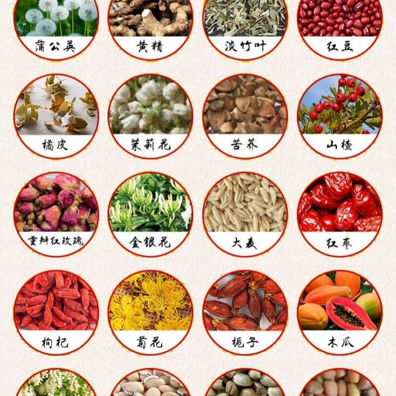 花茶濕茶胖茶清茶大茶肚子紅豆薏米茶祛茶減除氣養生茶荷葉茶-細節圖3