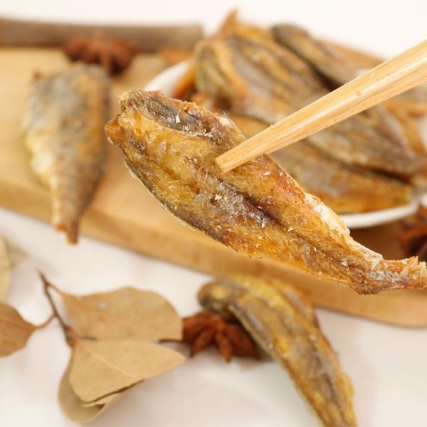 香酥小黃魚干500g罐裝即食炭烤脆魚仔黃花魚海味孕婦營養零食250g 魚酥 白帶魚酥 帶魚酥 小黃魚 魚酥 帶骨魚酥-細節圖4