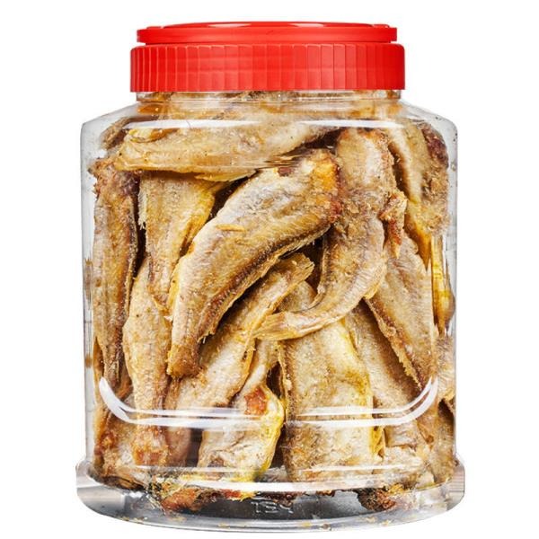 香酥小黃魚干500g罐裝即食炭烤脆魚仔黃花魚海味孕婦營養零食250g 魚酥 白帶魚酥 帶魚酥 小黃魚 魚酥 帶骨魚酥-細節圖8