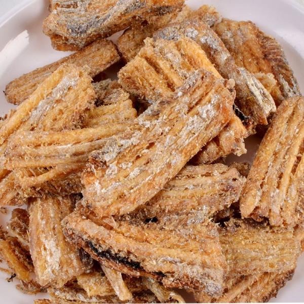 【滿200出貨】櫻木町香酥小黃魚50g 即食帶魚小魚干貨零食香辣椒鹽風味配飯小吃 魚酥 白帶魚酥 帶魚酥 小黃魚 魚酥-細節圖5