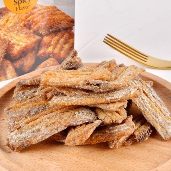 【滿200出貨】櫻木町香酥小黃魚50g 即食帶魚小魚干貨零食香辣椒鹽風味配飯小吃 魚酥 白帶魚酥 帶魚酥 小黃魚 魚酥-細節圖6