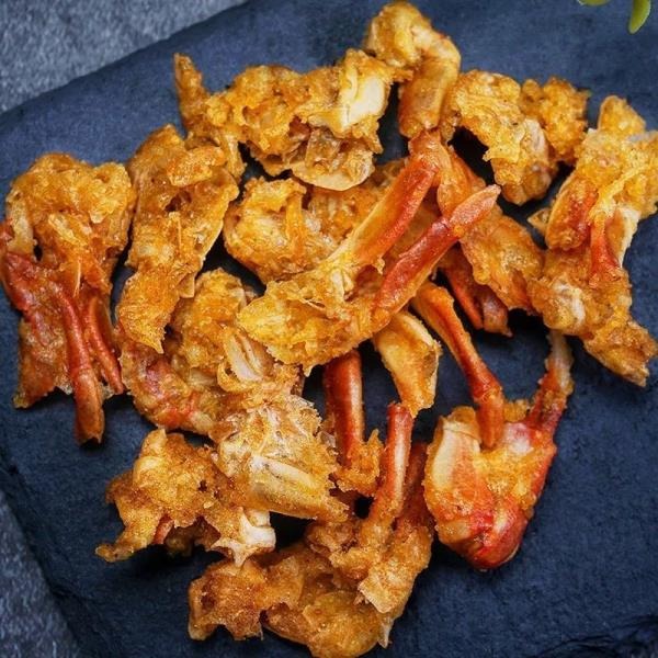 【滿200出貨】蟹咔啦休閑零食開袋即食有意酥油炸小螃蟹海鮮原味香酥脆蟹36g/袋 海蟹 香辣蟹 螃蟹 熟食 小吃零食-細節圖4