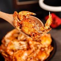 【滿200出貨】香辣小螃蟹零食麻辣香酥即食海蟹90后童年懷舊小螃蟹香辣蟹蟹 海蟹 香辣蟹 螃蟹 熟食 小吃特產零食-規格圖8