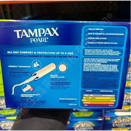 美國原裝 Tampax 丹碧絲 導管式衛生巾 導管式衛生棉條 16-96隻中號大號超大號-細節圖3