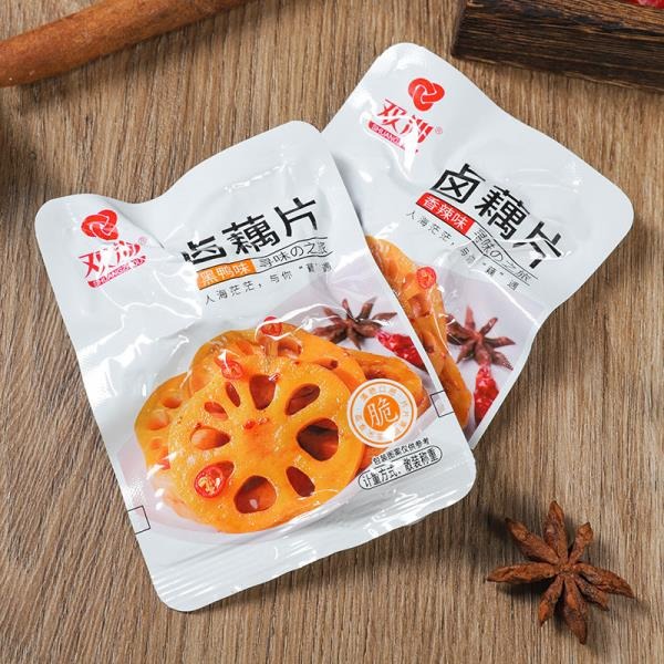 鹵藕片麻辣蓮藕丁 開袋即食零食小吃食品 藕片 海帶片 萵筍 酸豆角 金針菇 萵筍 杏鮑菇 金針菇 蘿蔔 辦公室零食-細節圖9