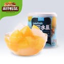 三只松鼠水果罐頭200g黃桃橘子鳳梨什錦水果罐頭夏日必備解饞零食 罐頭 水果 烘焙 糕點 甜點 擺盤 好吃推薦-規格圖5