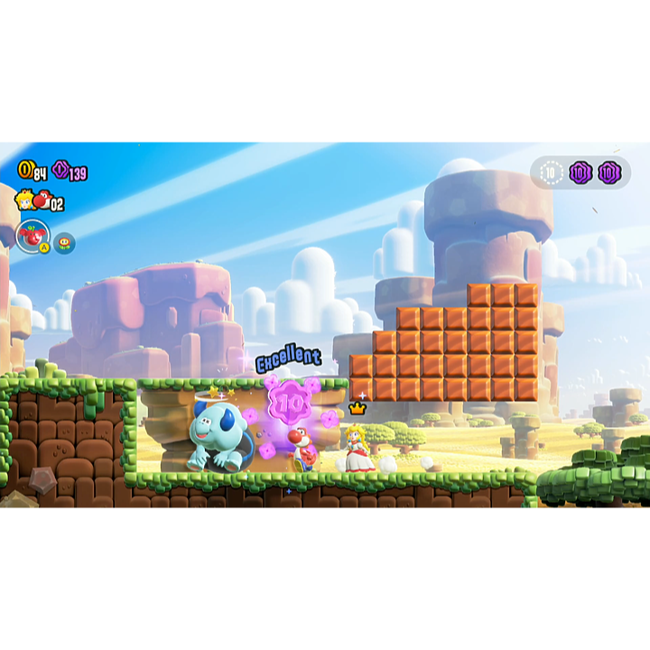 【東湖夜貓電玩】Nintendo 任天堂 NS Switch 超級瑪利歐兄弟 驚奇 中文版-細節圖3