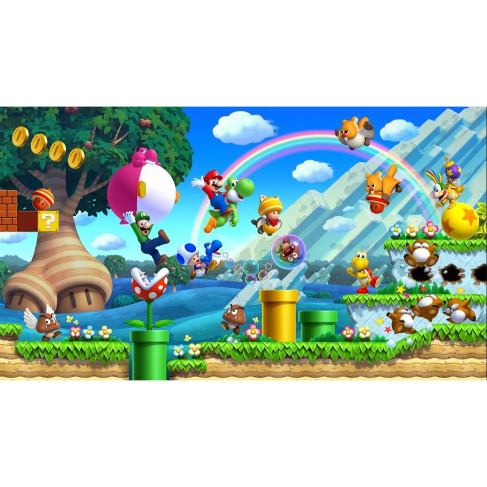 【東湖夜貓電玩】Nintendo 任天堂 NS Switch New 超級瑪利歐兄弟 U 豪華版 中文版-細節圖2