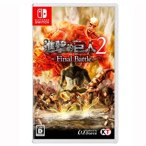 【東湖夜貓電玩】Nintendo 任天堂 NS Switch 進擊的巨人2 中文版