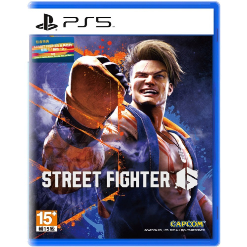 【SONY 索尼】PS5 快打旋風6 Street Fighter 6 中文版 全新未拆