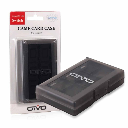 【東湖夜貓電玩】Nintendo 任天堂 NS Switch《OIVO 遊戲收納盒 24片》遊戲卡帶收納盒24入 黑色
