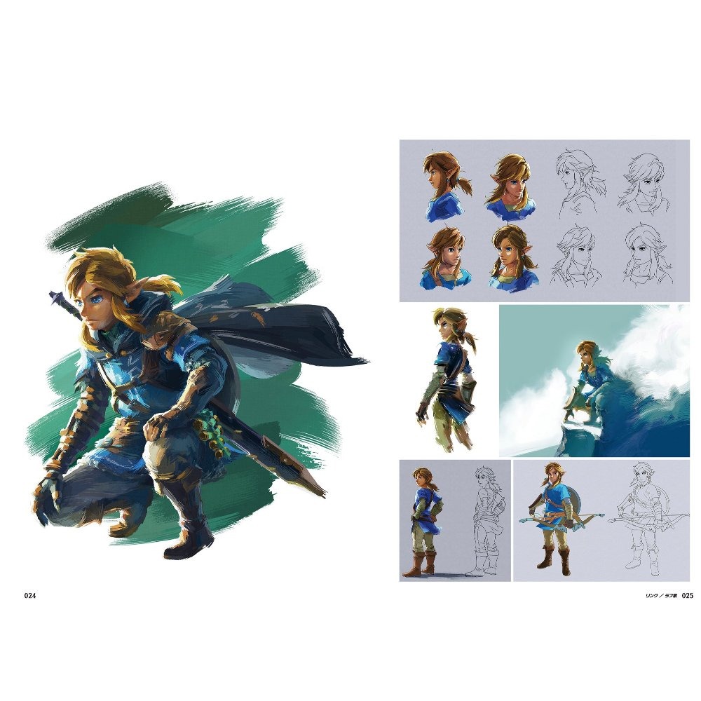 【東湖夜貓電玩】預購8/30 薩爾達傳說王國之淚公式資料集 MASTER WORKS-細節圖5