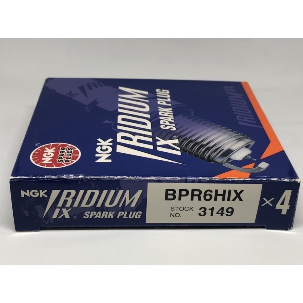 NGK短牙,大頭,2T,二行程,銥合金火星塞,BPR6HIX,BR7HIX,BPR7HIX,BR8HIX,BPR8HIX-細節圖2