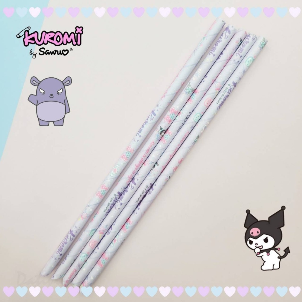 ❤️紙吸管-庫洛米 KUROMI 三麗鷗SANRIO正版授權-細節圖4