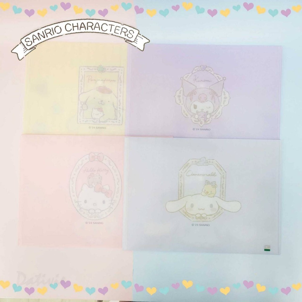 KITTY  橫式文件袋-細節圖2