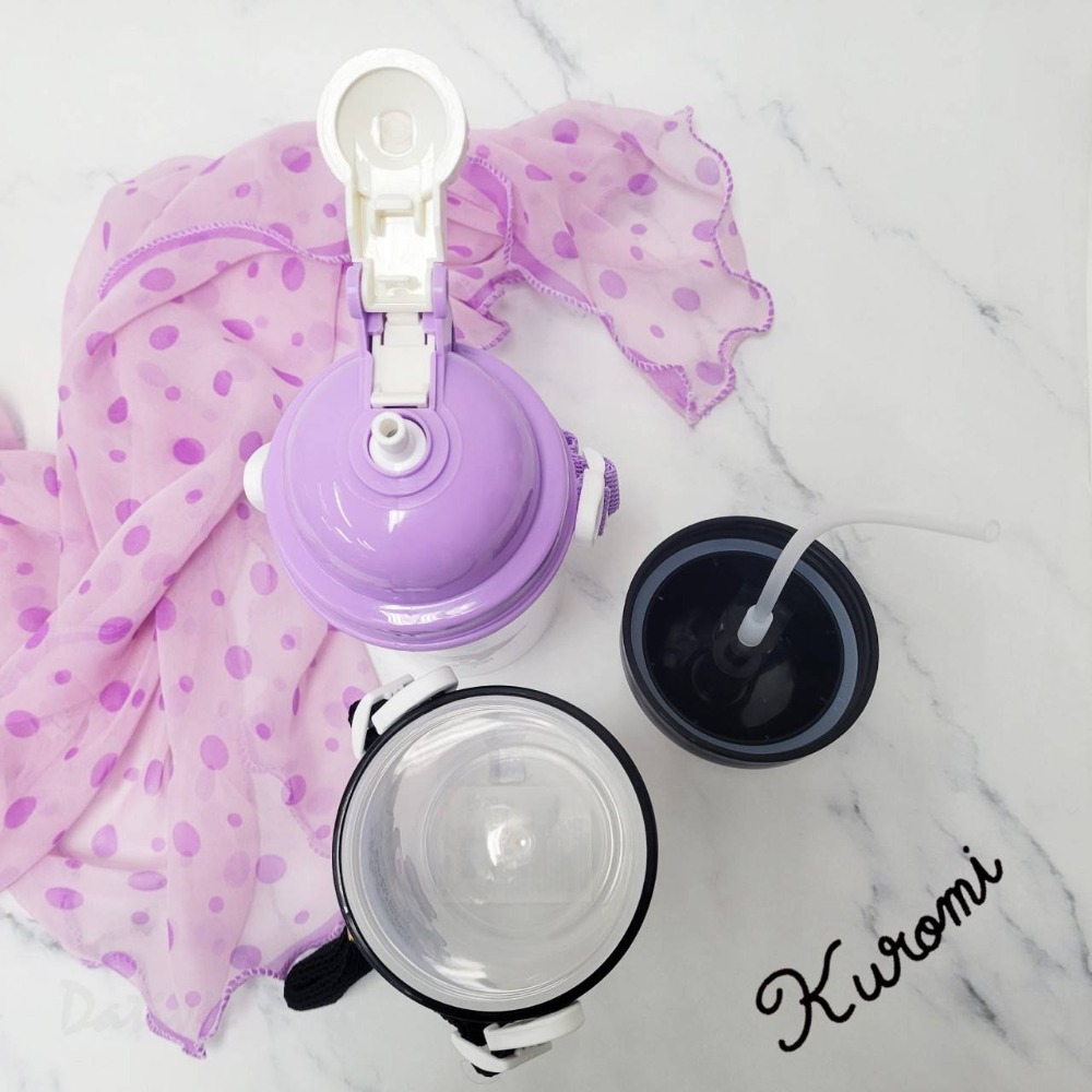 彈跳水壺-庫洛米 kuromi三麗鷗sanrio正版授權-細節圖2