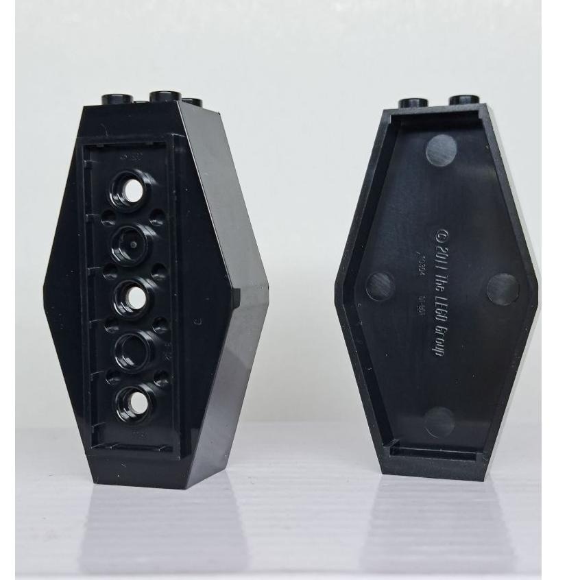 <樂高人偶小舖>正版LEGO 零件I 棺材 黑色 吸血鬼 鬼屋 60163 0304pb02 75904-細節圖3