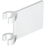 <樂高人偶小舖>正版LEGO 零件W 2335 2x2 方形旗幟 旗子帶雙夾-細節圖2