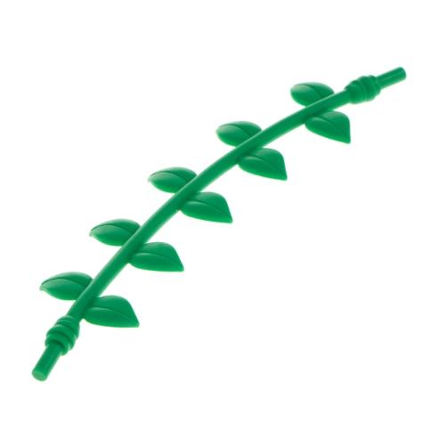 &lt;樂高人偶小舖&gt;正版LEGO 植物零件C11 帶葉植物藤 綠色 造景 葉子 樹藤 16981 特殊