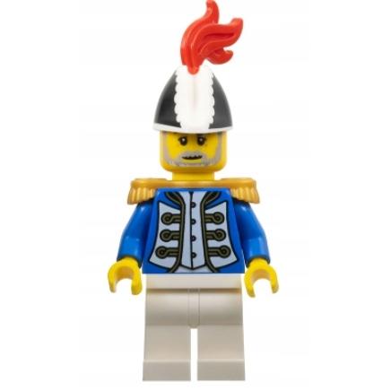 <樂高人偶小舖>正版LEGO 特殊81 海盜帝國 總督 外套 10320 黃金國 堡壘 6444301 人偶 官兵-細節圖3