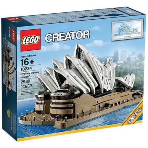 &lt;樂高人偶小舖&gt;正版樂高LEGO 10234 雪梨歌劇院 全新未拆 盒組 下單前請私訊確認盒況