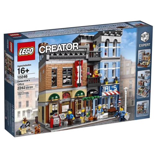 &lt;樂高人偶小舖&gt;正版樂高LEGO 10246 偵探事務所 全新未拆 盒組