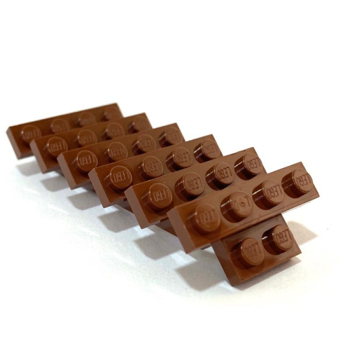 &lt;樂高人偶小舖&gt;正版樂高LEGO 房屋建築零件 咖啡色樓梯、梯子 全新，單個價格