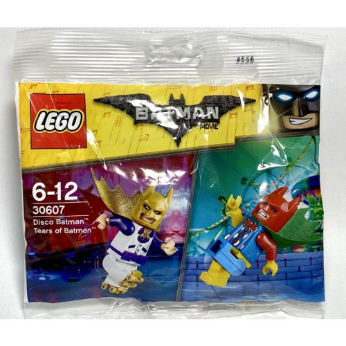 &lt;樂高人偶小舖&gt;正版樂高LEGO 30607 超級英雄系列，蝙蝠俠人偶袋裝包，全新未拆（稀有品）