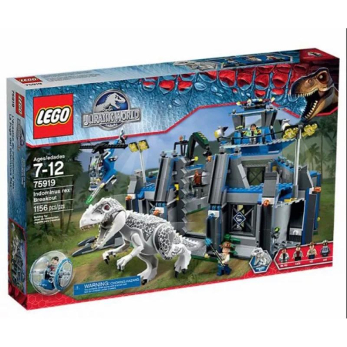&lt;樂高人偶小舖&gt;正版樂高LEGO 75919絕版品 LEGO 樂高 侏羅紀 帝王暴龍 盒組